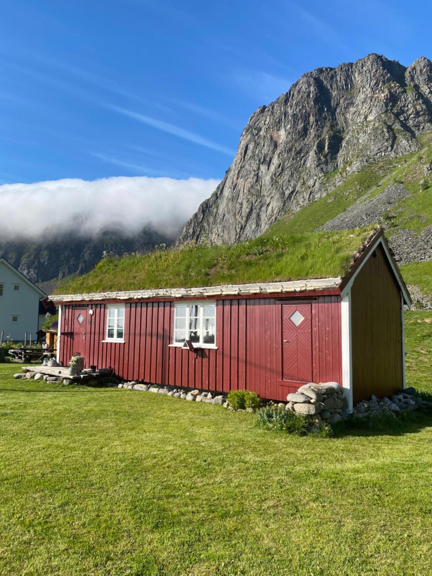 Unstad Cabin With Seaview Unnstad Zewnętrze zdjęcie